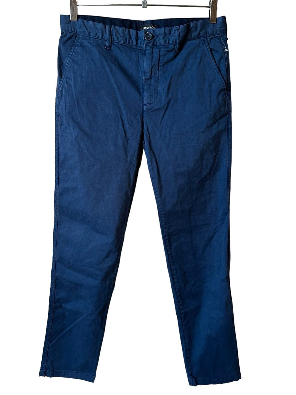 NORDSTROM New Boys Chino Slacks Pants Navy Blue 16 Classic Neutral Minimalist